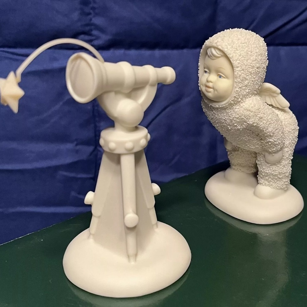 Department 56 Snow-babies…”I See You” Two Pieces, Number 68780 in Origin… - Picture 2 of 6